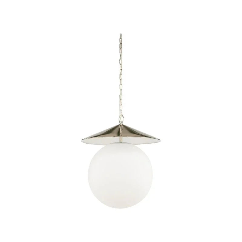 Kyoto Modern Nickel Design Pendant - LOOMLAN - Wildwood - Pendants