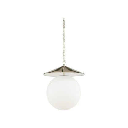 Kyoto Modern Nickel Design Pendant - LOOMLAN - Wildwood - Pendants