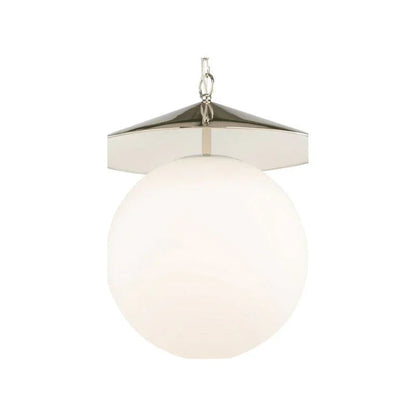 Kyoto Modern Nickel Design Pendant - LOOMLAN - Wildwood - Pendants