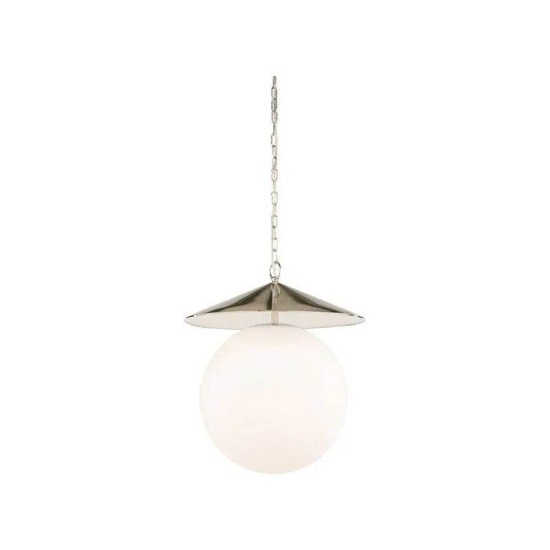 Kyoto Modern Nickel Design Pendant - LOOMLAN - Wildwood - Pendants