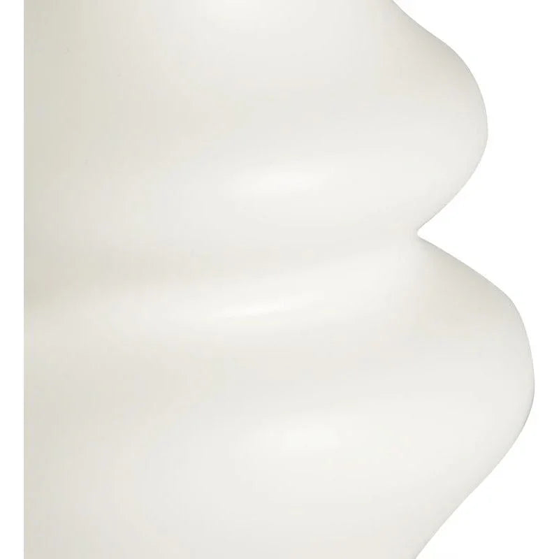 Kyoto Wavy Geometric Shape Ceramic Vase - LOOMLAN - Chelsea House - Vases & Jars