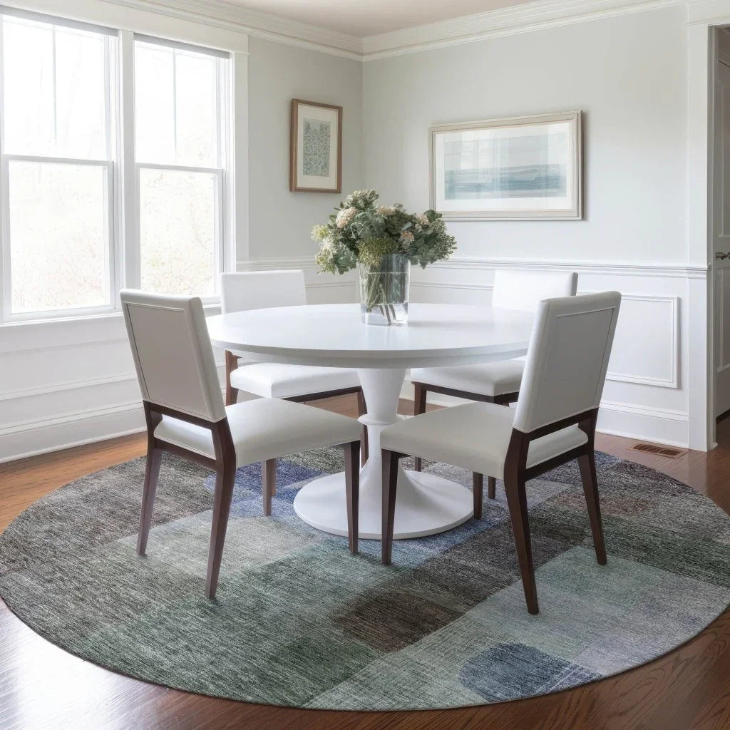 Kyra Brown Washable Indoor-Outdoor Rug-Outdoor Rugs-LOOMLAN Rugs-LOOMLAN