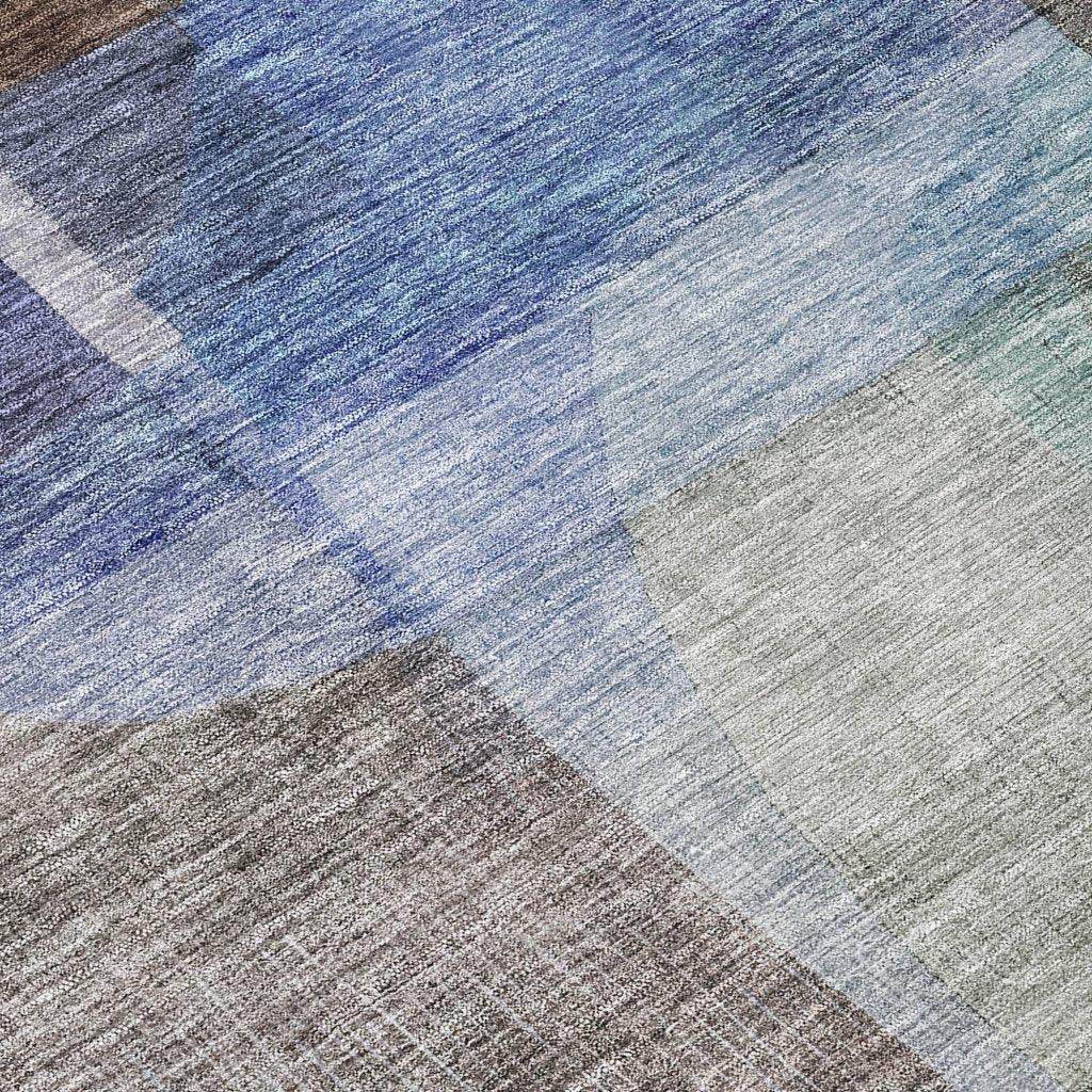 Kyra Brown Washable Indoor-Outdoor Rug-Outdoor Rugs-LOOMLAN Rugs-LOOMLAN