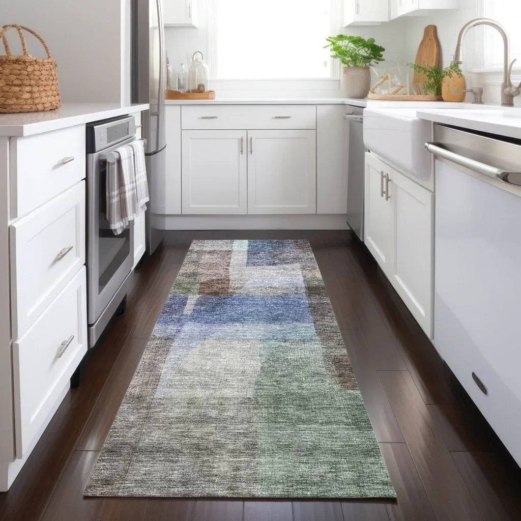 Kyra Brown Washable Indoor-Outdoor Rug-Outdoor Rugs-LOOMLAN Rugs-LOOMLAN