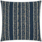 Kyra Navy Global Navy Large Throw Pillow Insert - LOOMLAN - D.V. Kap - Throw Pillows