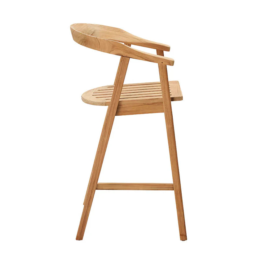 La Costa Teak Patio Counter Height Dining Set 5PC