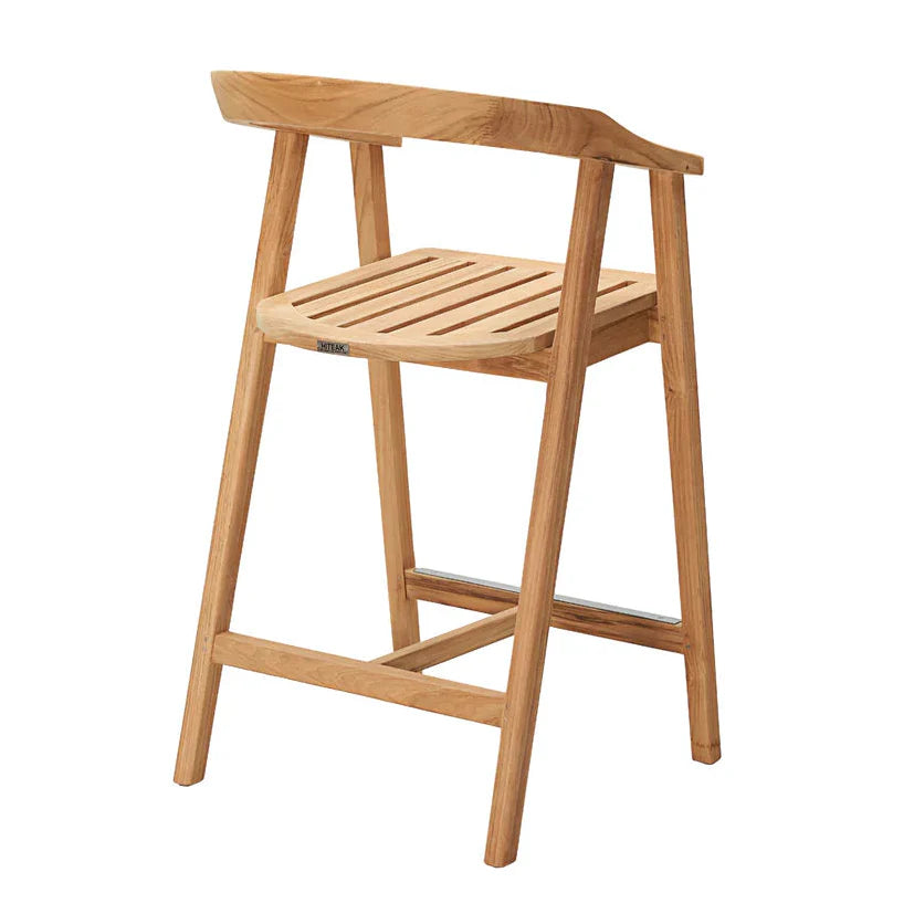 La Costa Teak Patio Counter Height Dining Set 5PC