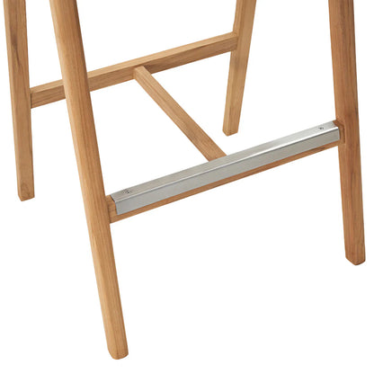 La Costa Teak Patio Counter Height Dining Set 5PC