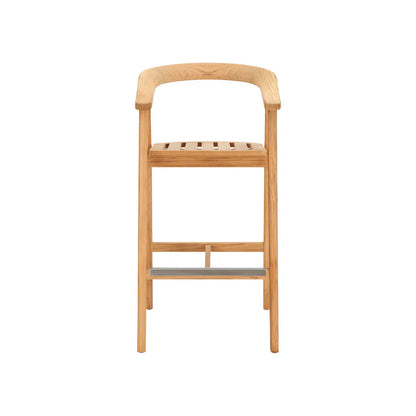 La Costa Teak Patio Round Bar Dining Set 3PC