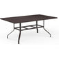 La Jolla Aluminum Outdoor Dining Table-Outdoor Dining Tables-Sunset West-LOOMLAN