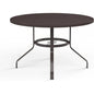 La Jolla Aluminum Round Outdoor Dining Table-Outdoor Dining Tables-Sunset West-LOOMLAN