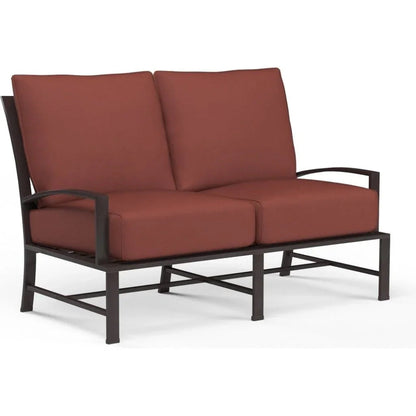 La Jolla Sunbrella Outdoor Loveseat - LOOMLAN - Sunset West - Outdoor Sofas & Loveseats