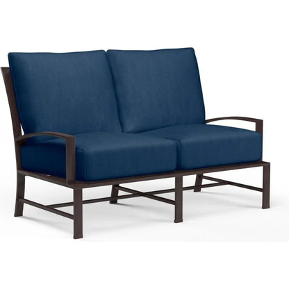 La Jolla Sunbrella Outdoor Loveseat - LOOMLAN - Sunset West - Outdoor Sofas & Loveseats