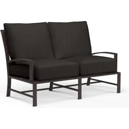 La Jolla Sunbrella Outdoor Loveseat - LOOMLAN - Sunset West - Outdoor Sofas & Loveseats