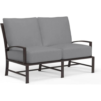 La Jolla Sunbrella Outdoor Loveseat - LOOMLAN - Sunset West - Outdoor Sofas & Loveseats