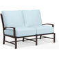 La Jolla Sunbrella Outdoor Loveseat - LOOMLAN - Sunset West - Outdoor Sofas & Loveseats