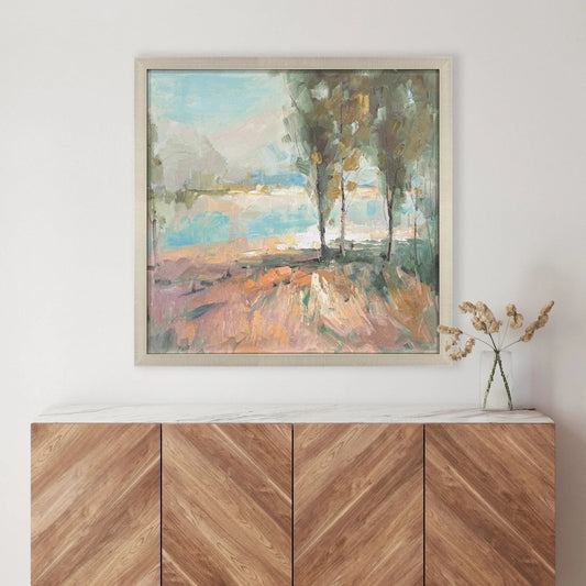 La Riviere Hand Finished Framed Wall Art