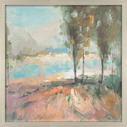 La Riviere Hand Finished Framed Wall Art