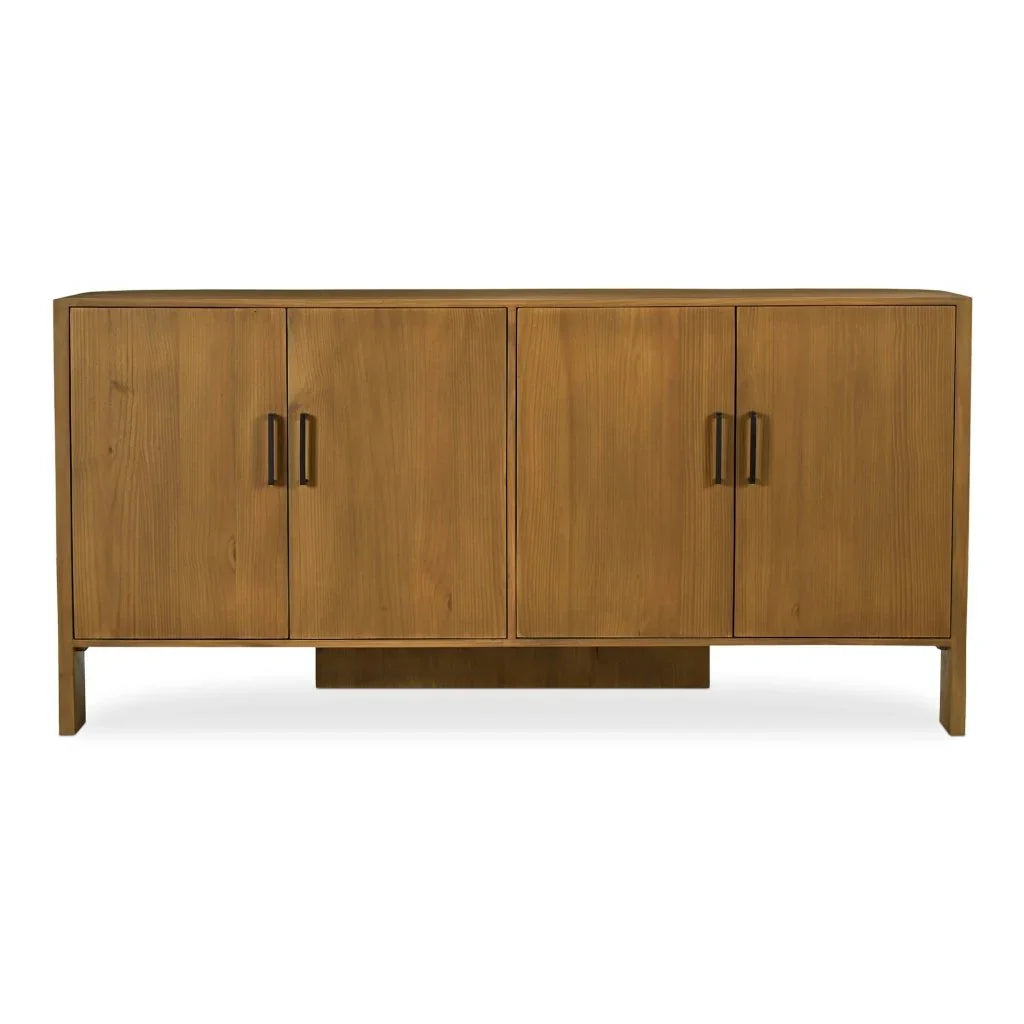 Lachlan Brown Pine Wood Design Sideboard - LOOMLAN - Moe's Home - Sideboards