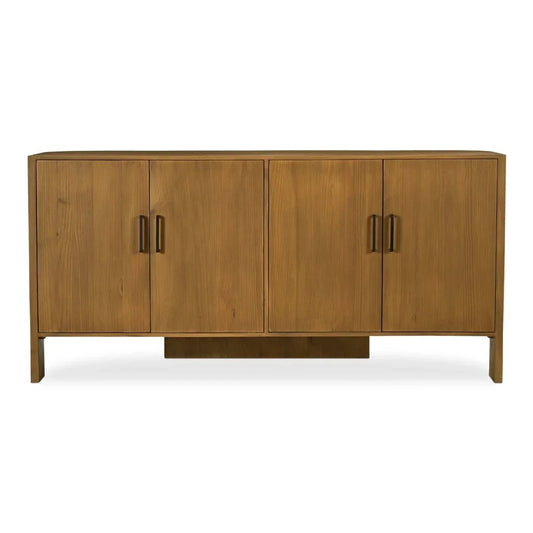 Lachlan Brown Pine Wood Design Sideboard - LOOMLAN - Moe's Home - Sideboards