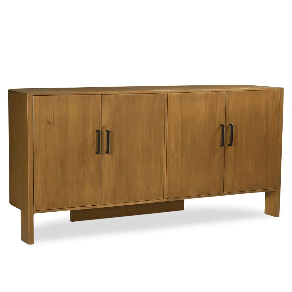 Lachlan Brown Pine Wood Design Sideboard - LOOMLAN - Moe's Home - Sideboards