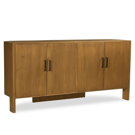 Lachlan Brown Pine Wood Design Sideboard - LOOMLAN - Moe's Home - Sideboards