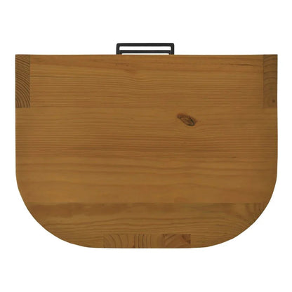 Lachlan Brown Pine Wood Soft - Close Drawer Nightstand - LOOMLAN - Moe's Home - Nightstands