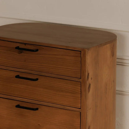 Lachlan Brown Soft - Close Drawer Chest - LOOMLAN - Moe's Home - Chests
