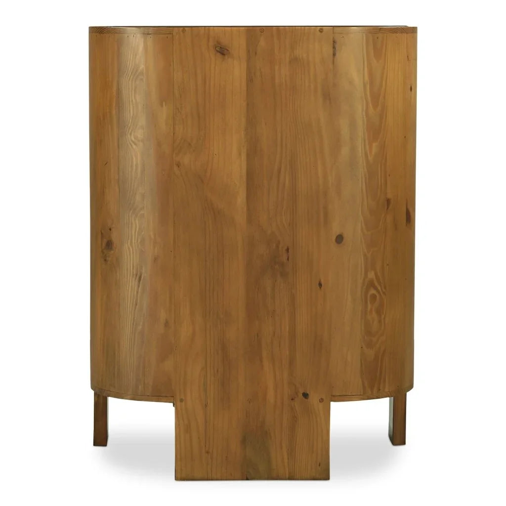 Lachlan Brown Soft - Close Drawer Chest - LOOMLAN - Moe's Home - Chests