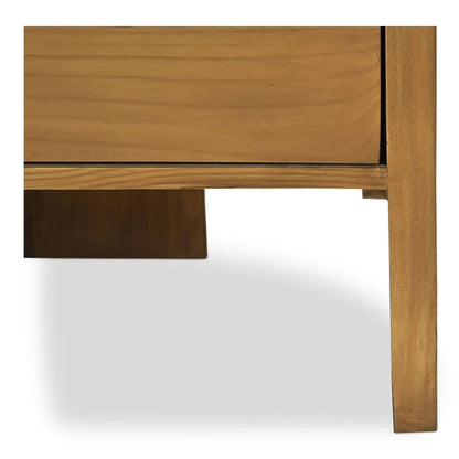 Lachlan Brown Soft - Close Drawer Chest - LOOMLAN - Moe's Home - Chests
