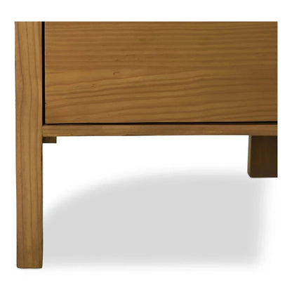 Lachlan Brown Soft - Close Drawer Dresser - LOOMLAN - Moe's Home - Dressers