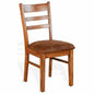 Ladderback Chair with Cushion Seat Set - LOOMLAN - Sunny D - Dining Chairs