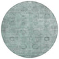 Laeanor Teal Washable Indoor-Outdoor Rug