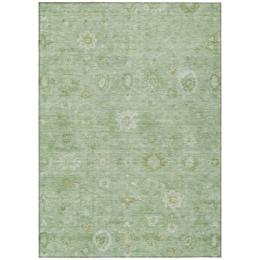 Laeara Aloe Washable Indoor-Outdoor Rug