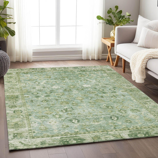 Laeel Aloe Washable Indoor-Outdoor Rug
