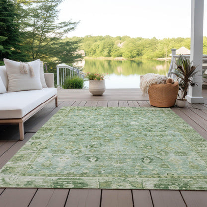 Laeel Aloe Washable Indoor-Outdoor Rug