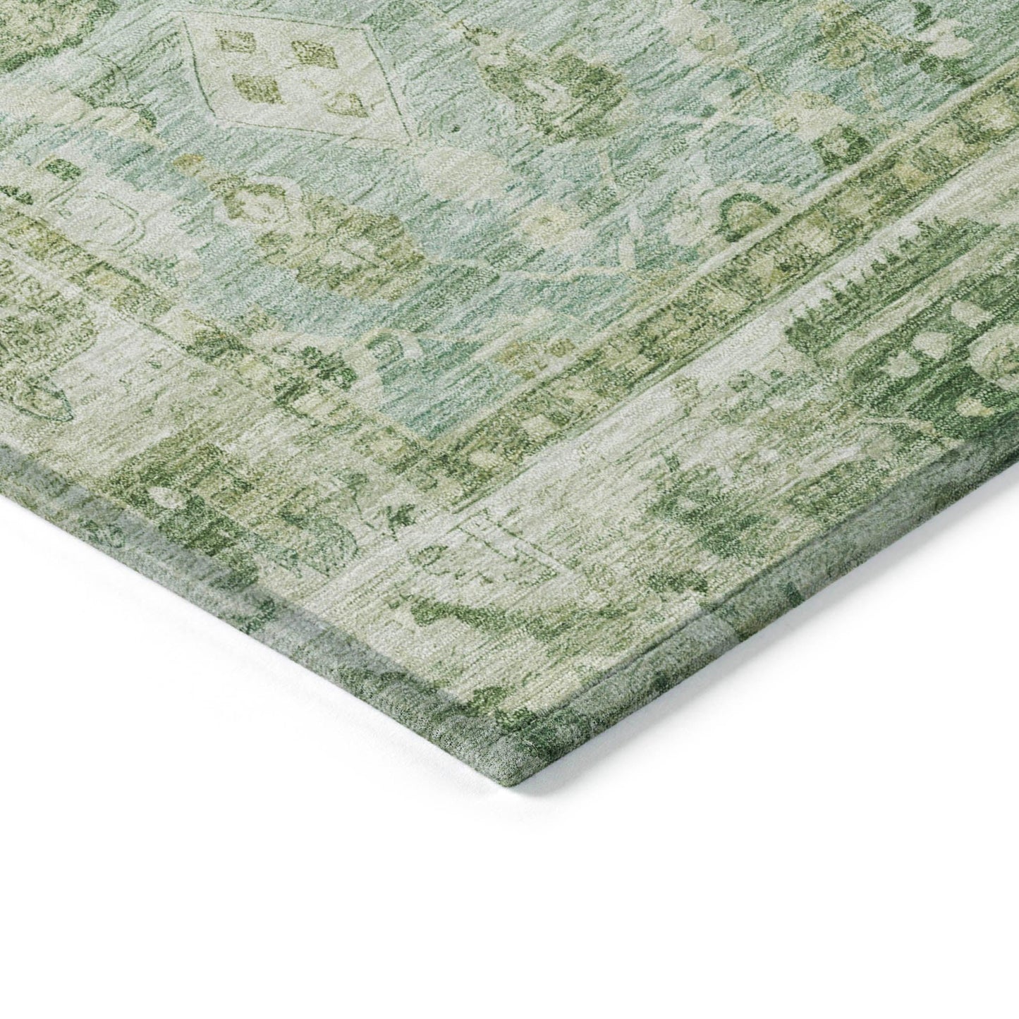 Laeel Aloe Washable Indoor-Outdoor Rug