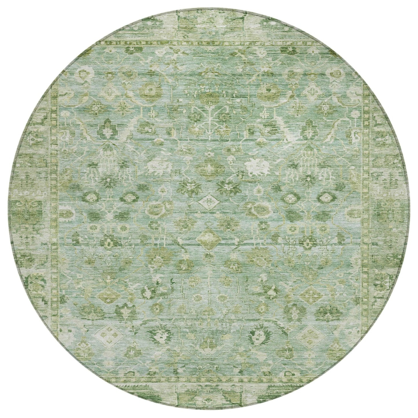 Laeel Aloe Washable Indoor-Outdoor Rug