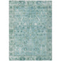Laeel Blue Washable Indoor-Outdoor Rug