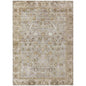 Laeel Brown Washable Indoor-Outdoor Rug