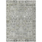 Laeel Gray Washable Indoor-Outdoor Rug