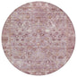 Laeel Pink Washable Indoor-Outdoor Rug
