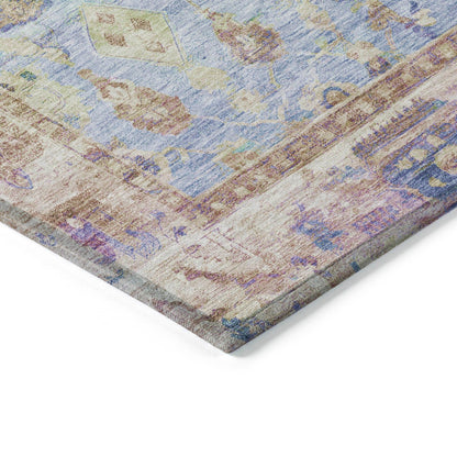 Laeel Seafoam Washable Indoor-Outdoor Rug