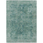 Laeon Teal Washable Indoor-Outdoor Rug