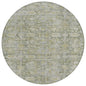 Laeora Gray Washable Indoor-Outdoor Rug