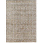 Laeoril Brown Washable Indoor-Outdoor Rug