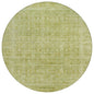 Laeoril Green Washable Indoor-Outdoor Rug