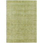 Laeoril Green Washable Indoor-Outdoor Rug
