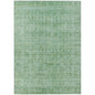 Laeoril Teal Washable Indoor-Outdoor Rug