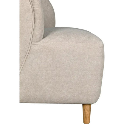 Laffont Fabric Armless Chair
